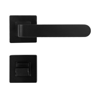 K02 WC kľučka na dvere čierna