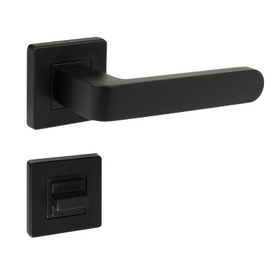 K02 WC kľučka na dvere čierna