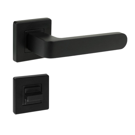 K02 WC kľučka na dvere čierna